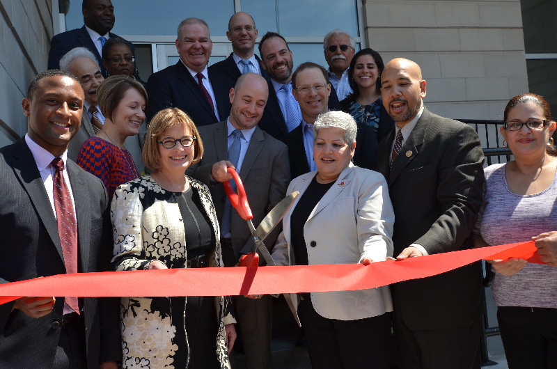 Ribbon Cutting Ceremony at Morris Court
